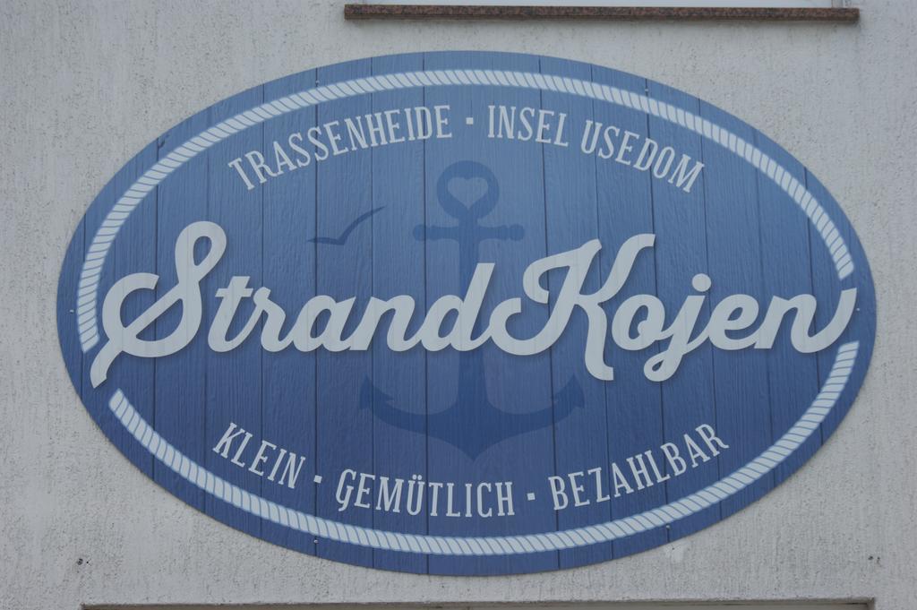 Strandkojen Apartamento Trassenheide Exterior foto